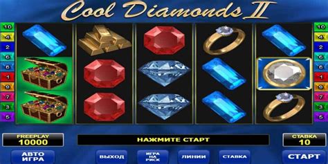 Аппарат Cool Diamonds II играть платно на сайте Вавада